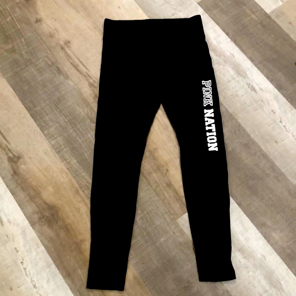 PINK nation S black leggings with pockets